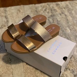 Lauren Conrad Rose Gold Sandals